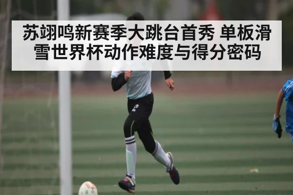 苏翊鸣新赛季大跳台首秀 单板滑雪世界杯动作难度与得分密码（JiuyouSports）